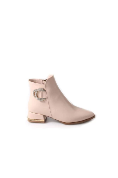 Papuçcity Dnz 03008 Kadın 3,5 Cm Topuklu Bot - 9