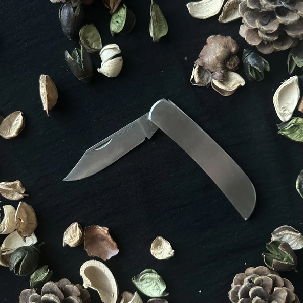 Sürmene El Yapımı Krom Saplı Çelik çakı SRMN4000 - Resim 2