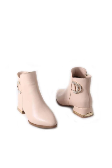 Papuçcity Dnz 03008 Kadın 3,5 Cm Topuklu Bot - 11