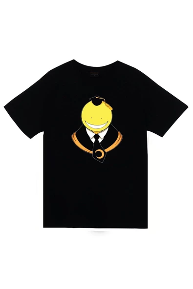 fame-stoned Assassination Classroom Koro Sensei Baskılı T-shirt