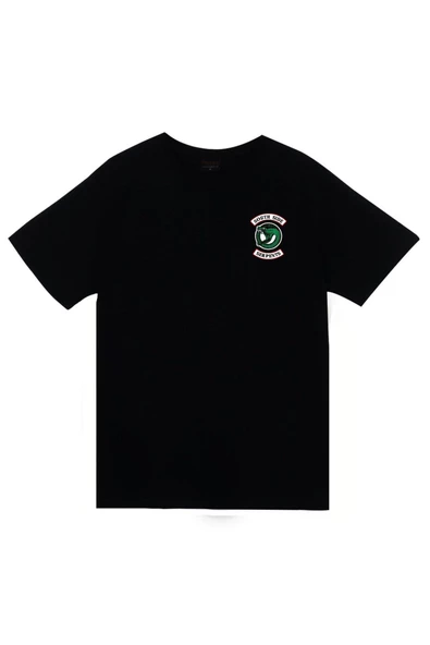 fame-stoned Unisex Riverdale Southside Serpents Baskılı T-shirt