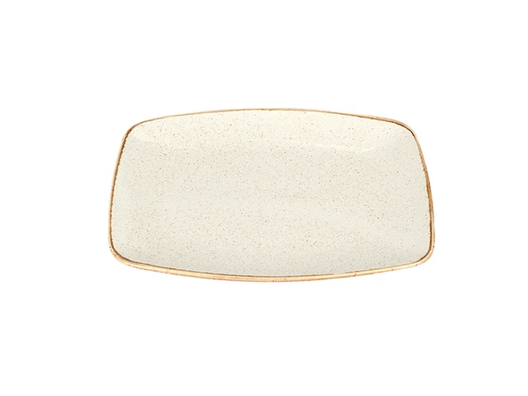 Porland Seasons Bej Kayık Tabak 32cm - 2