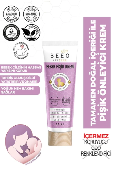 Bee'o Apibaby Bebek Pişik Kremi 50 ml