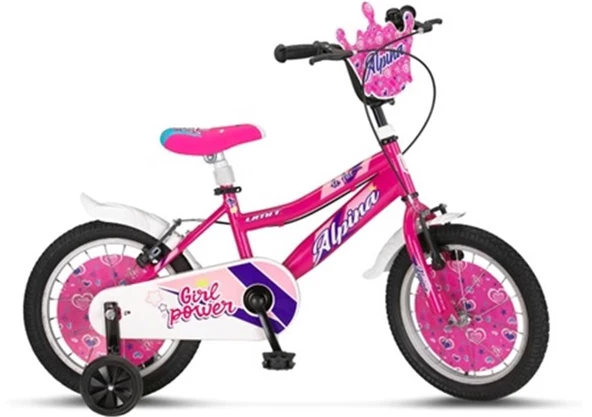 ÜMİT 1647 ALPINA-L-BMX-V KIZ ÇOCUK BİSİKLETİ 332H V 16 JANT PEMBE