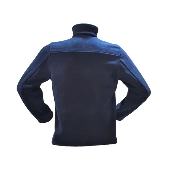 Aybaak HPF066 Kalın Robalı Cepli Fermuarlı Erkek Polar Ceket - 3