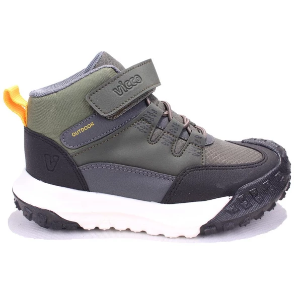 Vicco Annie 946F24K421 Haki Ortopedik Günlük Erkek Çocuk Spor Bot - Resim 2