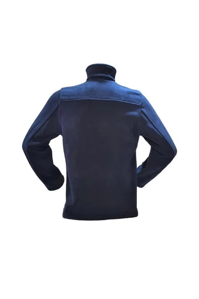 Aybaak HPF066 Kalın Robalı Cepli Fermuarlı Erkek Polar Ceket - 12