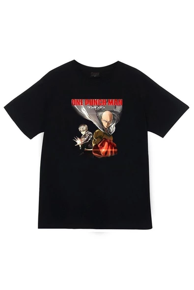 fame-stoned One Punch Man Anime Baskılı Tshirt