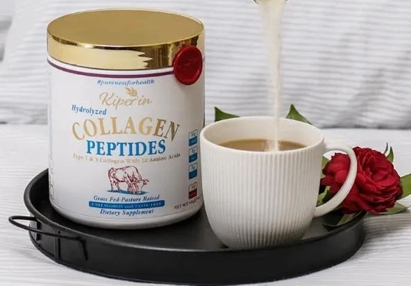 Kiperin Collagen Beauty peptides Toz Kolajen Peptitleri İçeren Kolajen 500 gr - 2