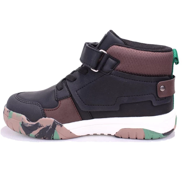 Vicco Marven 946F24K438 Siyah Ortopedik Günlük Erkek Çocuk Spor Bot - Resim 3