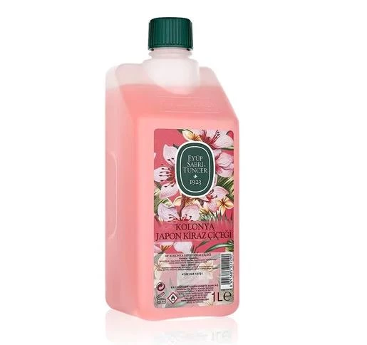 Eyüp Sabri Tuncer Japon Kiraz Çiçeği Kolonya 1000 ML Kilit Kapak
