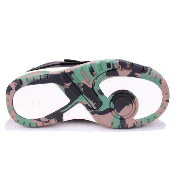 Vicco Marven 946F24K438 Siyah Ortopedik Günlük Erkek Çocuk Spor Bot - Resim 4