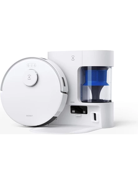 Ecovacs Deebot N20 Pro Plus Beyaz Robot Süpürge ve Paspas - Resim 2