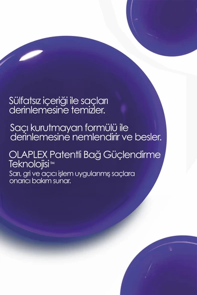 Nº.4p Blonde Enhancer Toning Shampoo - Renk Koruyucu & Bağ Güçlendirici Mor Şampuan - 4