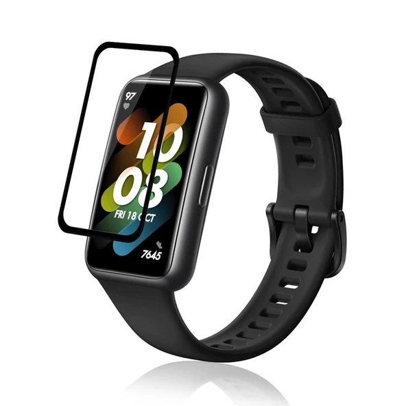 Huawei Band 8 Uyumlu 3D Full Ekran Koruyucu