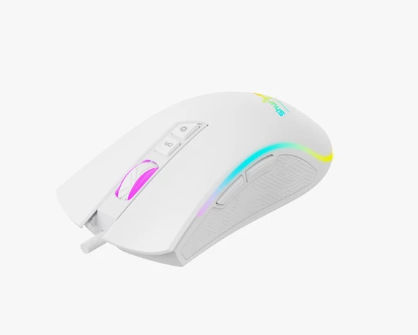 Shuriken ES7 FUMA RGB Gaming Makrolu Oyuncu Mouse - 4800DPI - 4