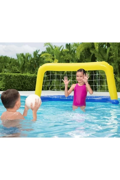 Pompalı Şişme Su Topu Kale + Top 52123  142 x 76 x 60 cm - 3