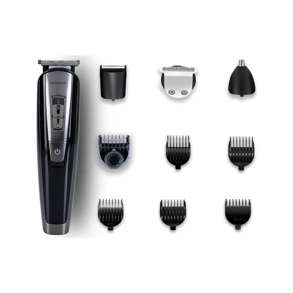 GOLDMASTER VENGE GM-8110 9 IN 1 ERKEK BAKIM SETİ – ISLAK VE KURU KULLANIM - 3