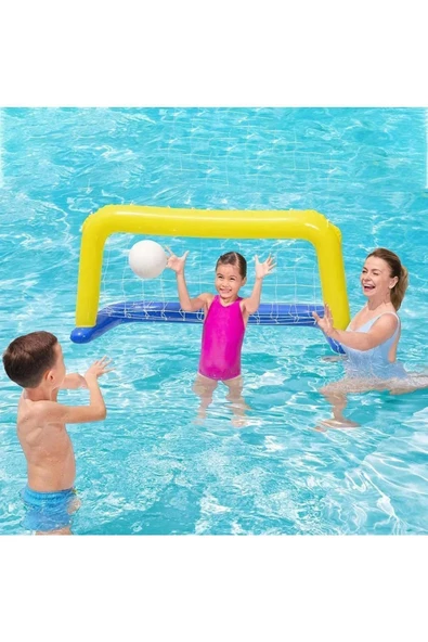 Pompalı Şişme Su Topu Kale + Top 52123  142 x 76 x 60 cm - 2