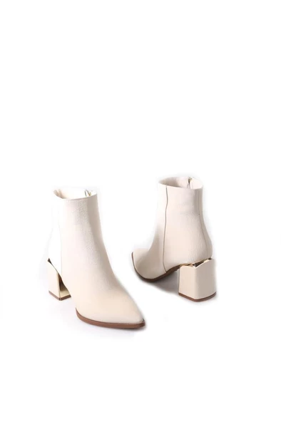 Papuçcity Dnz 03029 Kadın 7,5 Cm Topuklu Bot - 5