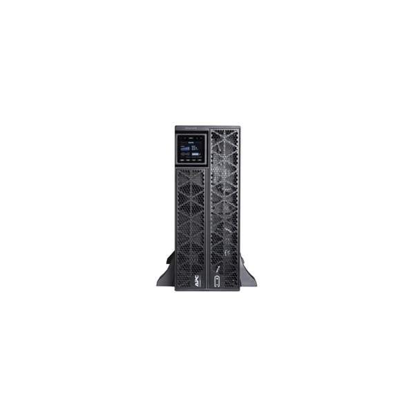 APC Smart-UPS On-Line, 6kVA, Rack/Tower, 230V, 2x IEC C13 + 1x IEC C19 + Hard wire outlets, Network Card, w/o rail kit