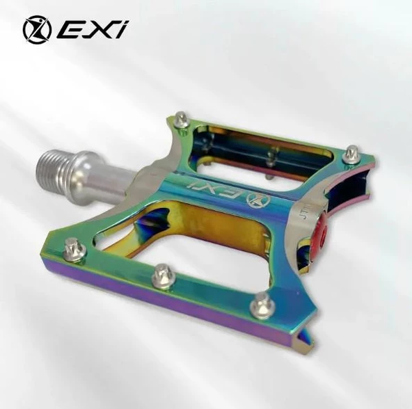 EXİ JT-10 3 Rulmanlı Alüminyum Alaşımlı Mtb Bmx Şehir Ve Yol Bisikleti Pedalı Siyah - 2