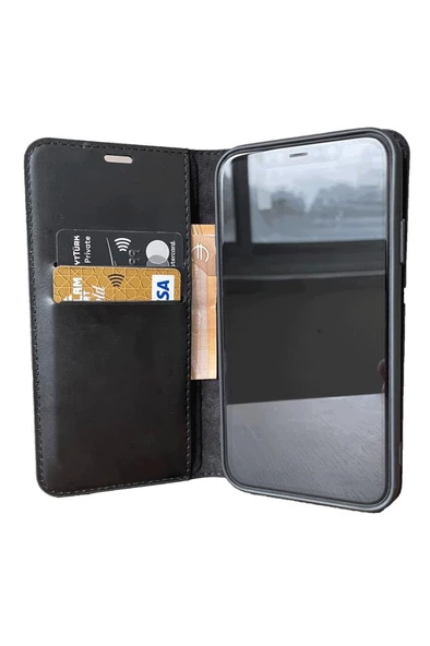 Vivo Y28 Cüzdanlı Kapaklı Kılıf Kartlıklı Standlı Kopçalı - 7