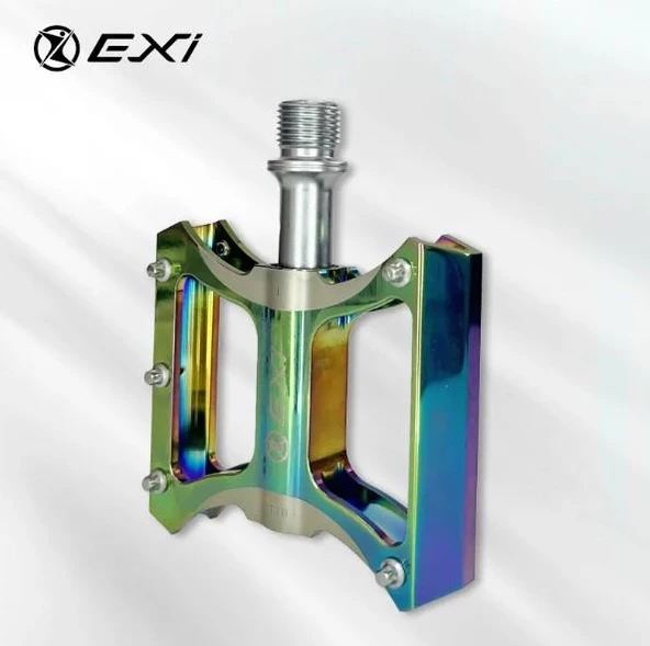 EXİ JT-10 3 Rulmanlı Alüminyum Alaşımlı Mtb Bmx Şehir Ve Yol Bisikleti Pedalı Siyah - 4