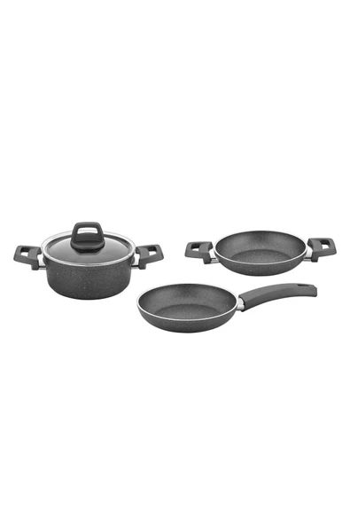 Quality 4 Parça Granit Tencere Seti Rc405g - 2