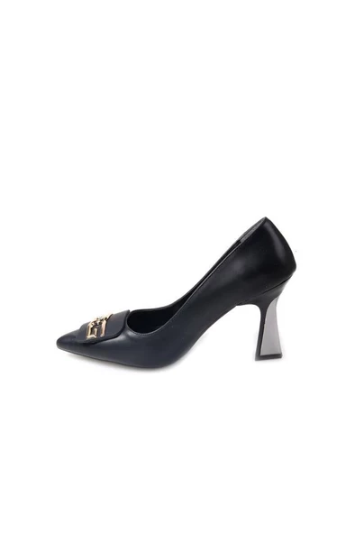 Papuçcity Dnz 03013 8,5 Cm Topuklu Kadın Stiletto Ayakkabı - 4