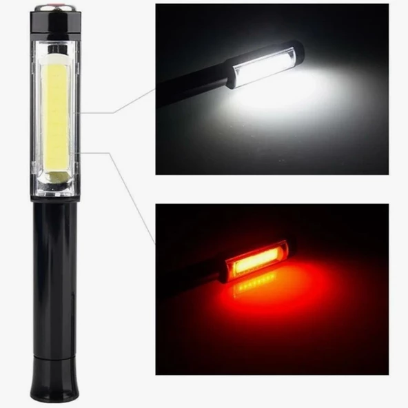 Petinka El Feneri Güçlü Mıknatıslı 5W Led 3 fonksiyonlu Fener - 9