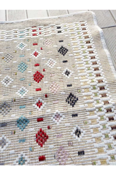 TEKSTİLCİ Jüt Kilim-paspas 60 X 100 2adet