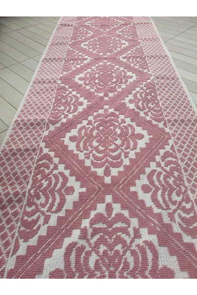 TEKSTİLCİ 80x300cm Bukle Serisi Pamuklu Kilim