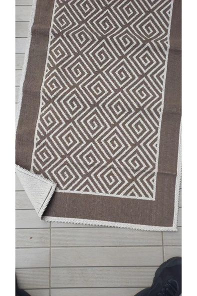 TEKSTİLCİ 80x150 Bukle Pamuklu Kilim %100 Pamuklu - 3