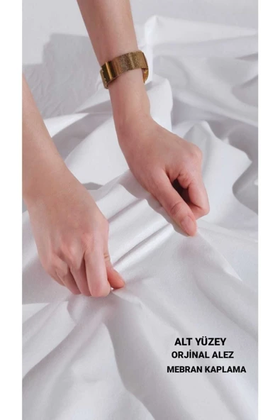 Alez Dünyası Çift Kişilik Su Sıvı Geçirmez Yatak Alezi 160x200 - 4