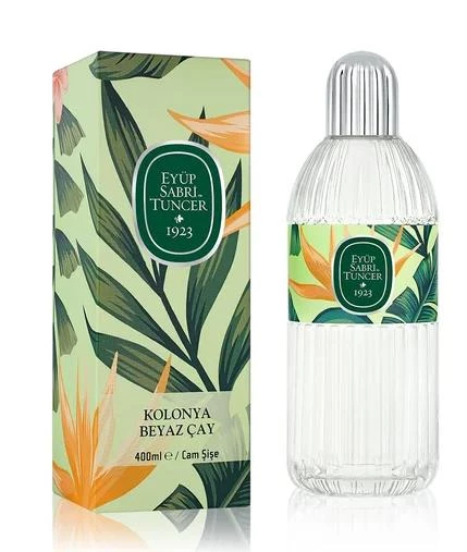 Eyüp Sabri Tuncer Beyaz Çay Kolonya 400 Ml Cam
