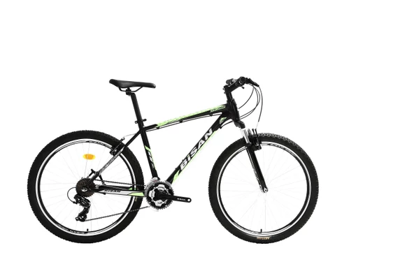 Bisan MTX 7050 V Fren 21 Vites 27,5 Jant Dağ Bisikleti Siyah Sarı 19 Kadro ürün görseli