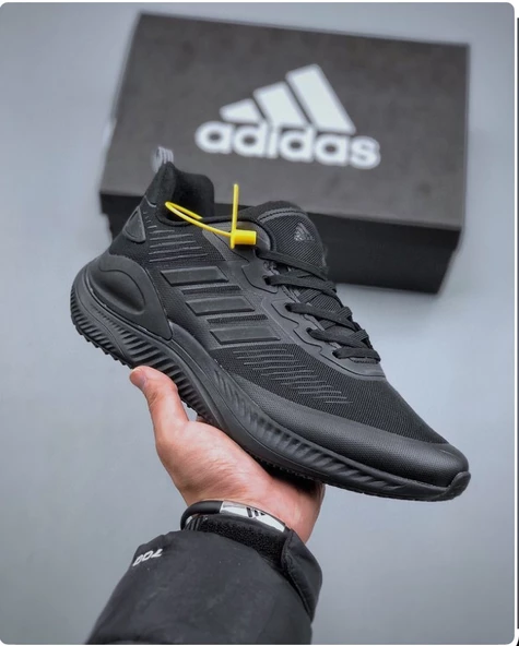 Adidas Alphamagma siyah Erkek sneaker - 2