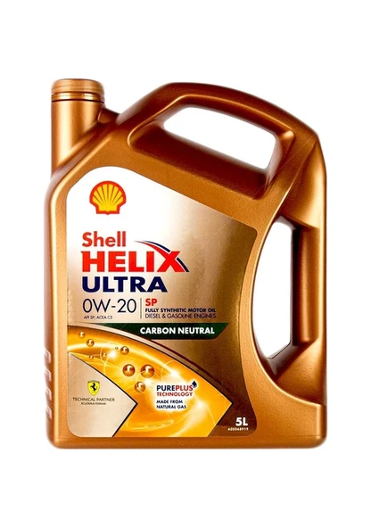 SHELL Shell Helix Ultra Sp 0w-20 Motor Yağı 5 Litre - 2024