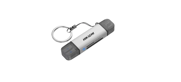 Hiksemi HS-HUB-CR01 USB-A+USB-C micro SD/TF Yüksek Hızlı Kart Okuyucu