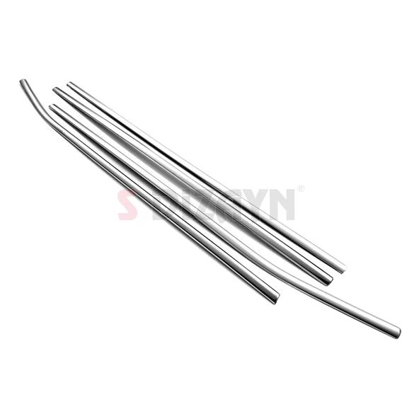 S-Dizayn VW T-Cross Krom Cam Çıtası 4 Prç 2023 Üzeri - Resim 3