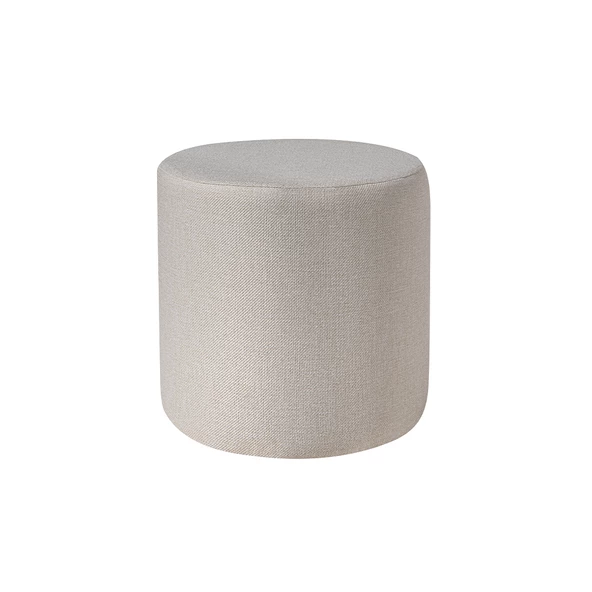 Luno Dekoratif Puf - Krem 40x40x40 cm - Resim 3