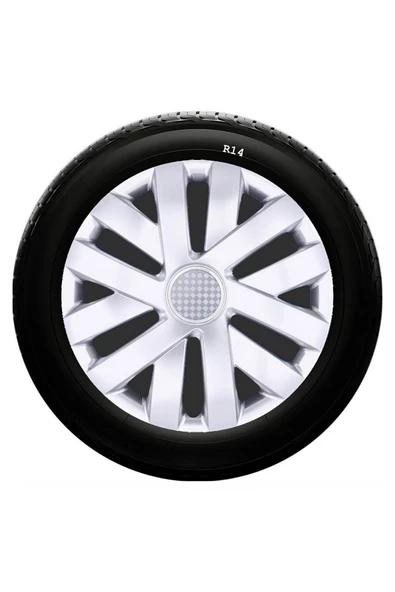 Alfa Romeo Uyumlu 14 Inc Kırılmaz SKS Jant Kapağı 1 Takım 4 Adet No:216 ürün görseli