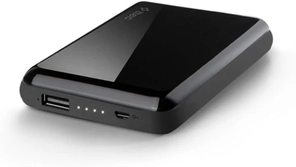 Ttec ReCharger 5000 mAh 2BB155S Siyah Taşınabilir Şarj Cihazı - Teşhir