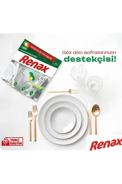 Renax Bulaşık Kapsülü 33’lü / 2 Adet - 2