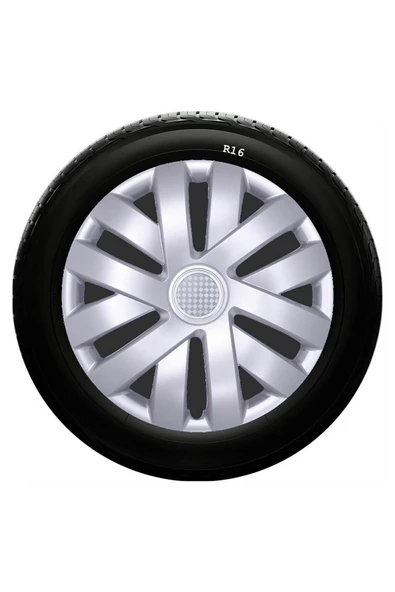 Citroen Uyumlu 16 Inc Kırılmaz SKS Jant Kapağı 1 Takım 4 Adet No:409 ürün görseli