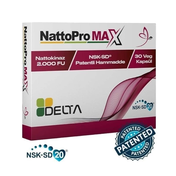 Delta NattoPro Max 30 Kapsül - SKT: 11/2028 ürün görseli 1