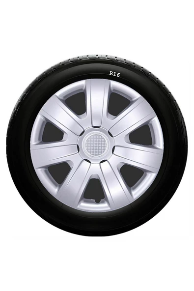 Dacia Uyumlu 16 Inç Kırılmaz SKS Jant Kapağı 1 Takım 4 Adet No:415 ürün görseli