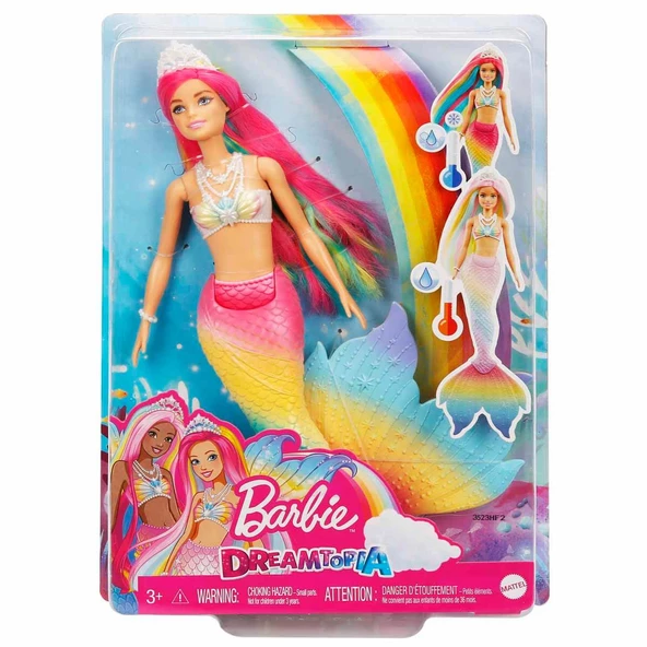 Barbie Dreamtopia Renk Değiştiren Sihirli Deniz kızı