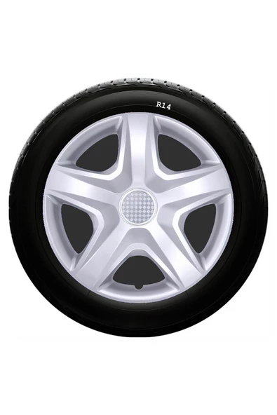 Hyundai Uyumlu 14 Inç Kırılmaz SKS Jant Kapağı 1 Takım 4 Adet No:202 ürün görseli